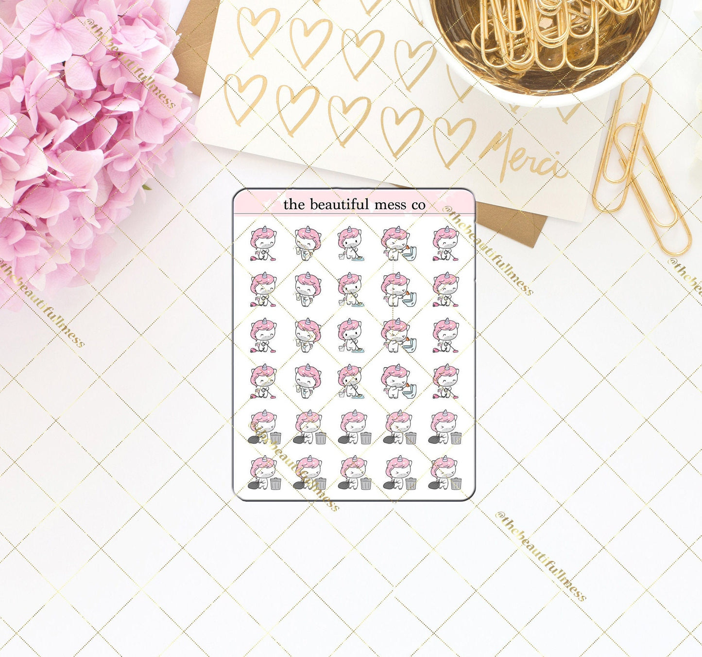 Twinkle Cleaning Stickers