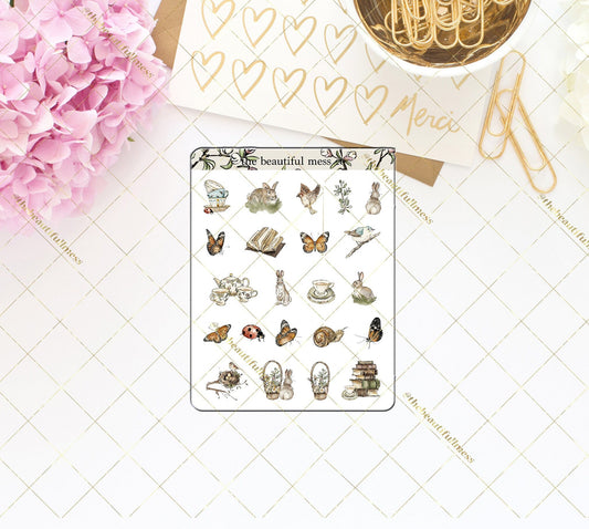 Simply Spring Small Deco Stickers