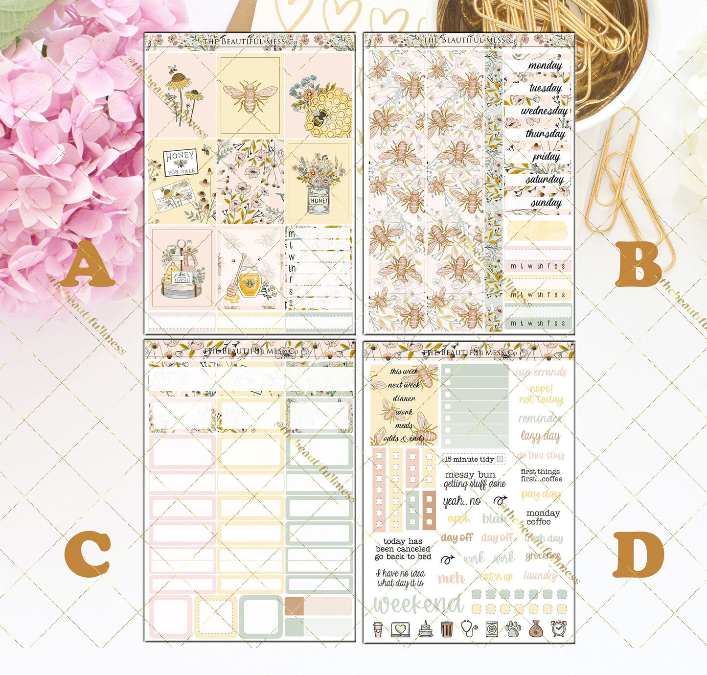 Honeybee Vertical Weekly Kit