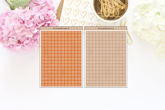 Amber Dream 1 Washi Sheet
