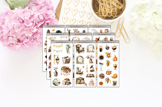 Autumn Winter Journaling Deco