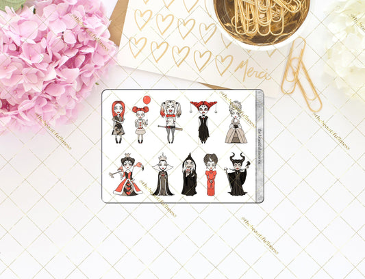 Ghoulish Cuties 2 Stickers
