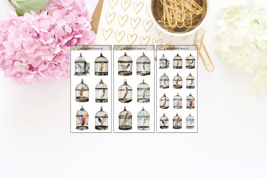 Bird Cages Journaling Deco