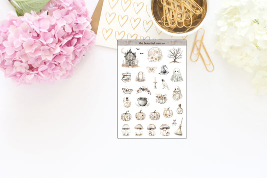 Boho Halloween Deco