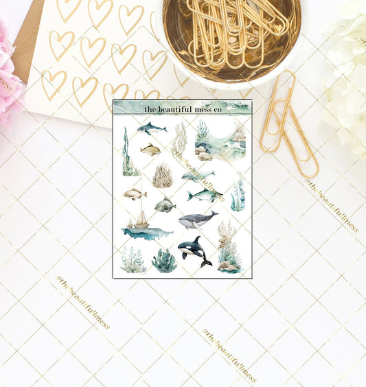 Tranquil Sea small Deco