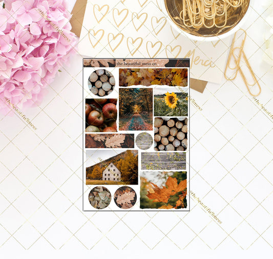 Autumn Journaling Stickers