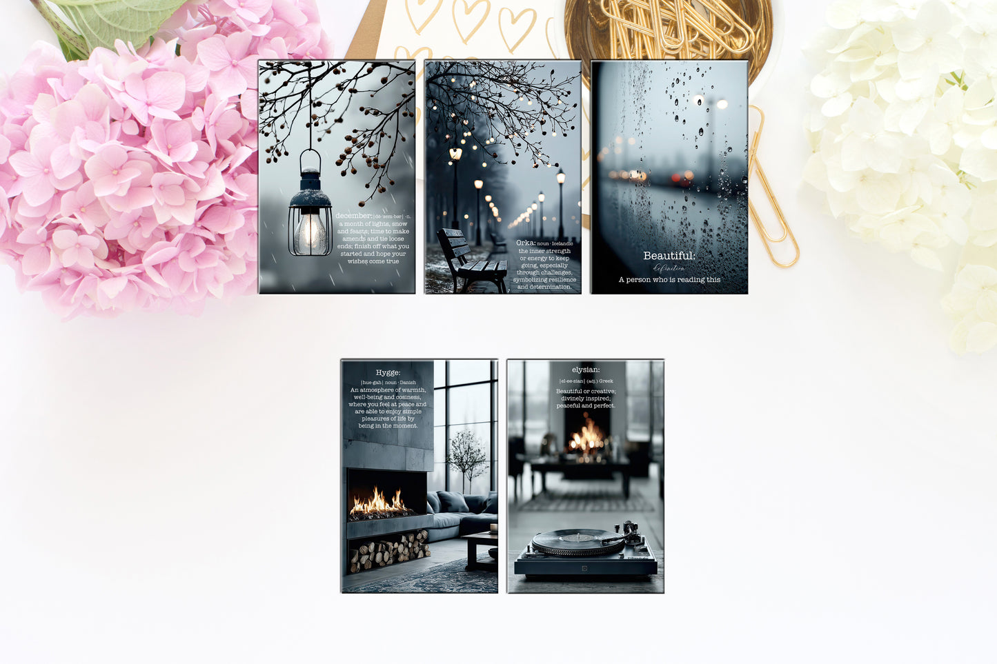 December Journaling Card