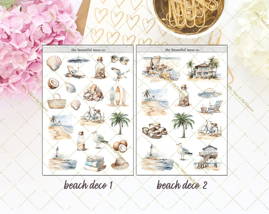 Beach Dreaming Large Deco Stickers