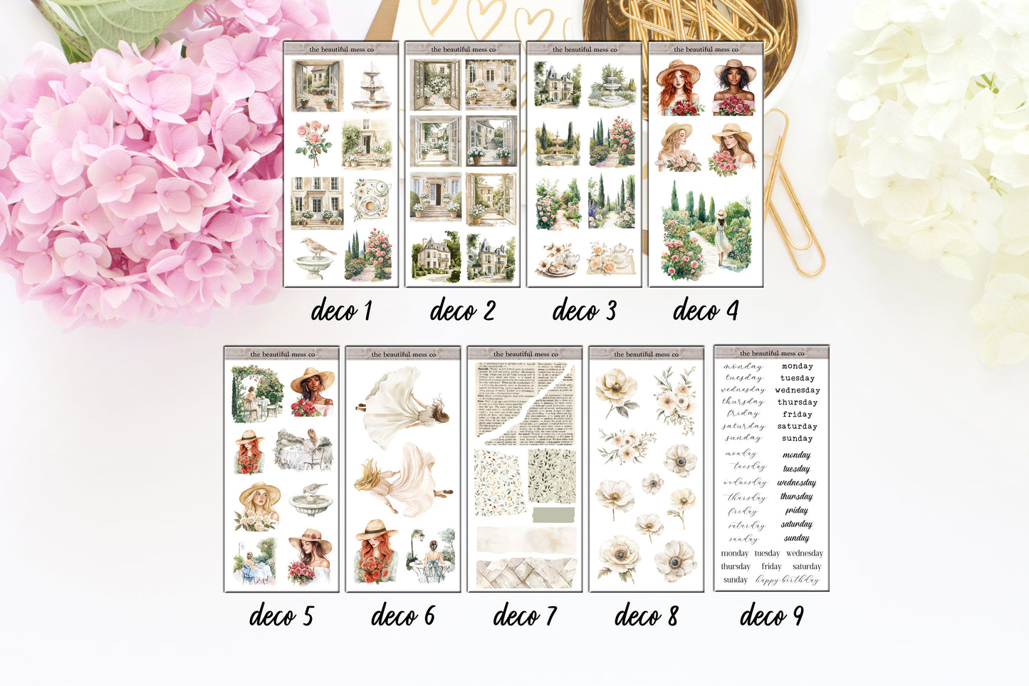 French Garden Journaling Kit