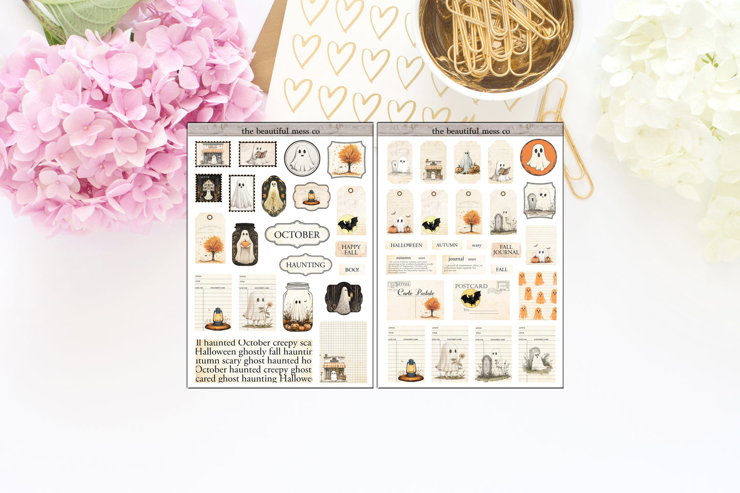 Ghost Journaling Deco