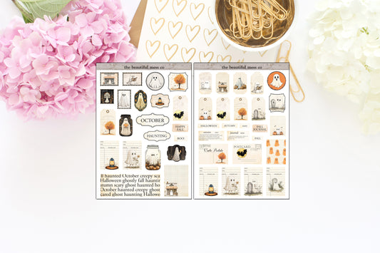 Ghost Journaling Deco