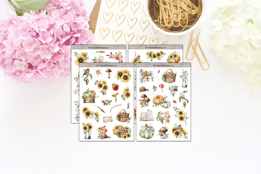 Harvest Wishes Large Journaling Deco