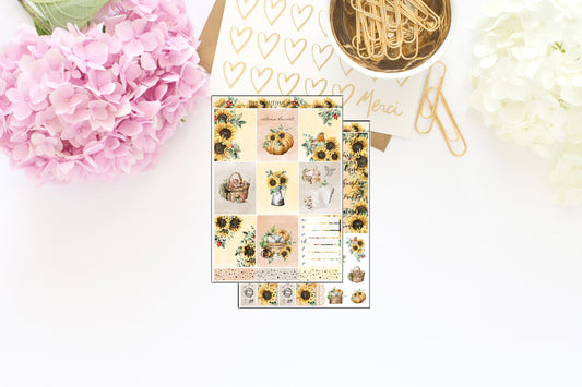 Autumn Wishes FOILED Vertical Weekly