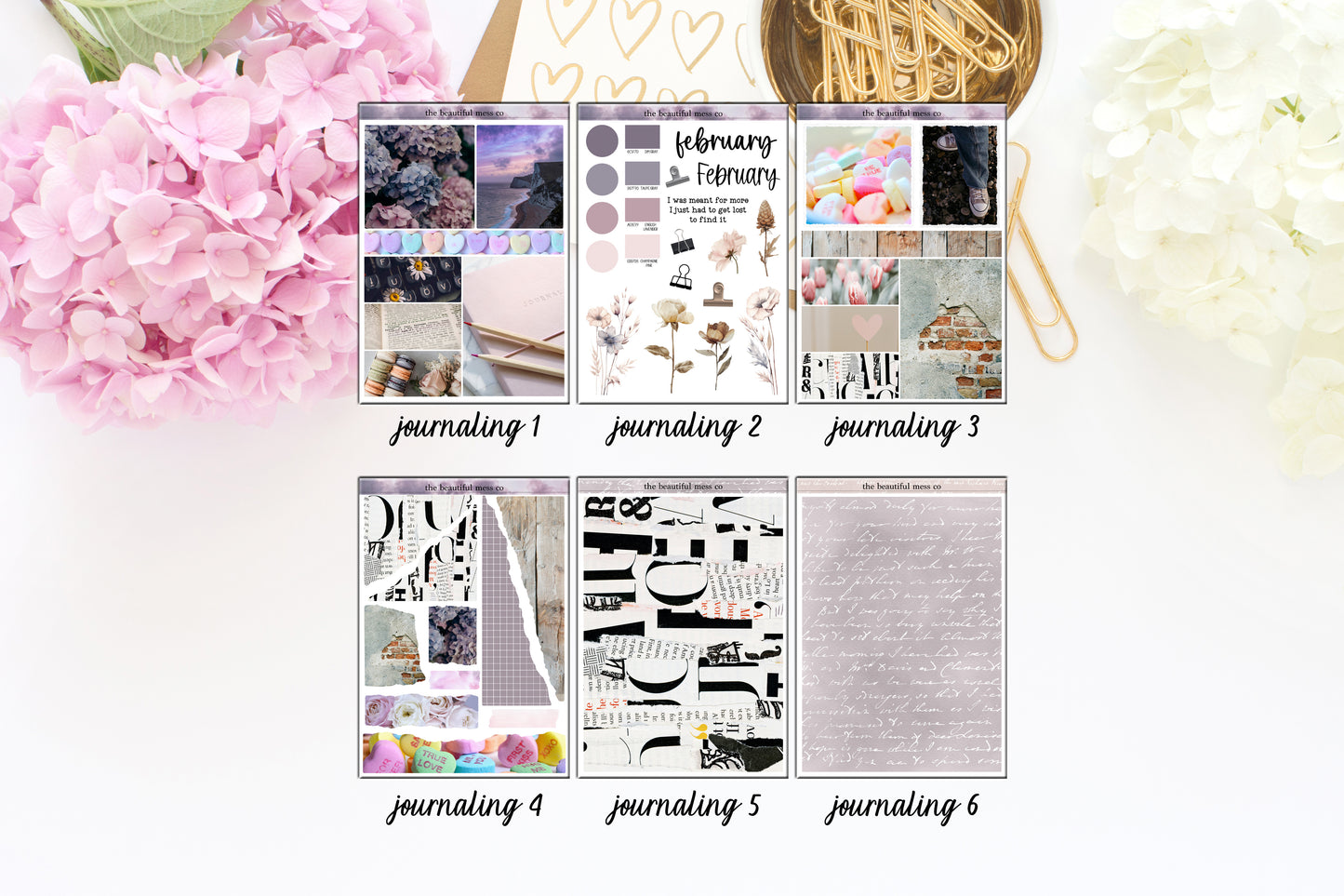 Mood Board Journaling Kit