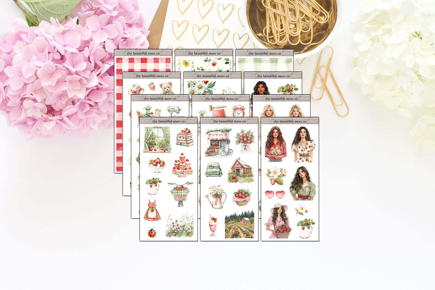 Strawberry Season Journaling Kit