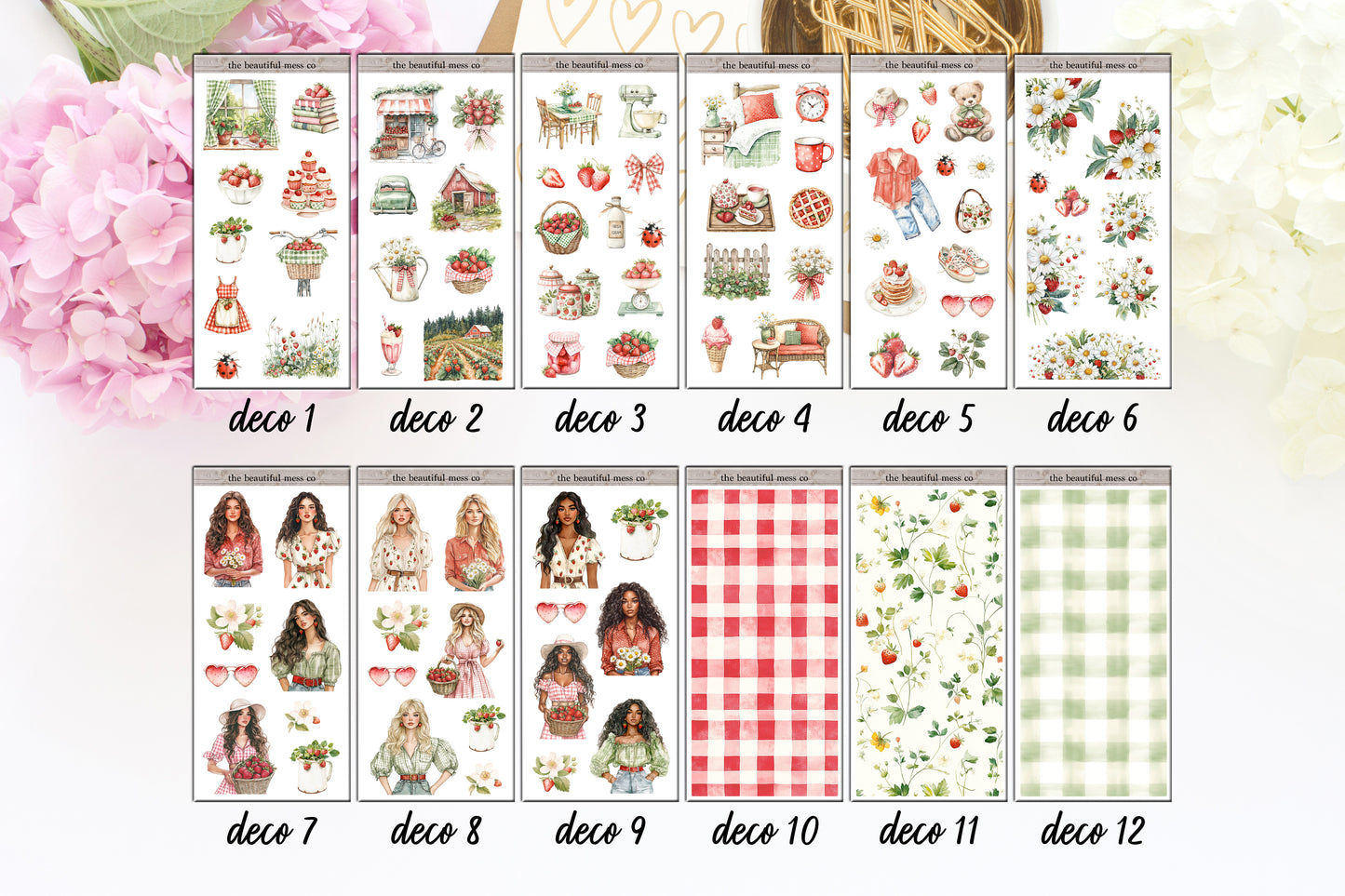 Strawberry Season Journaling Kit