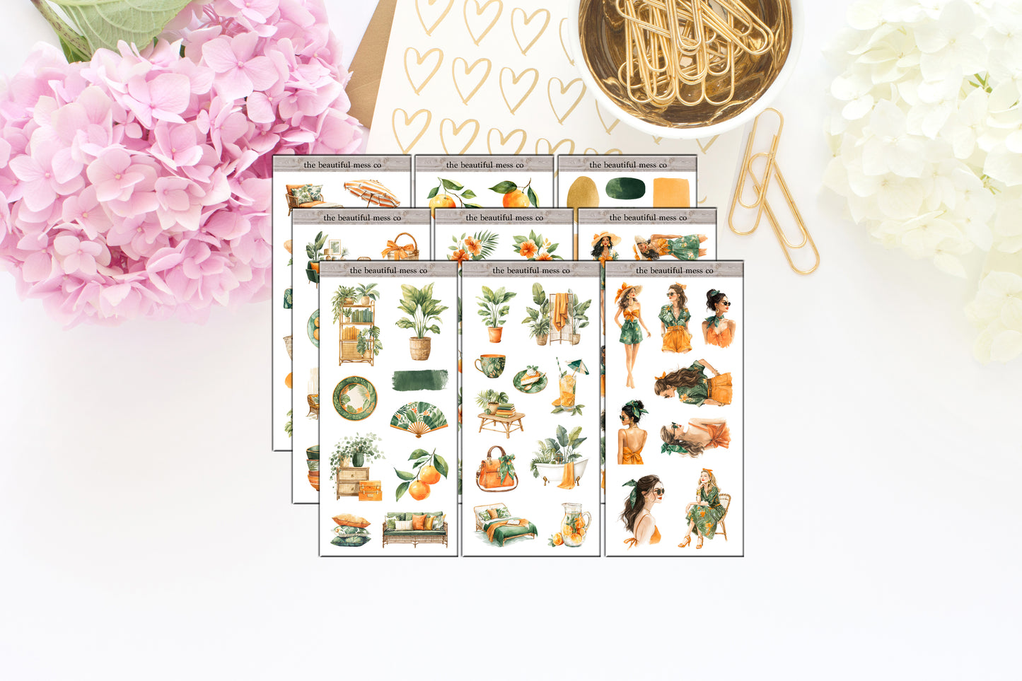 Tropical Journaling Deco