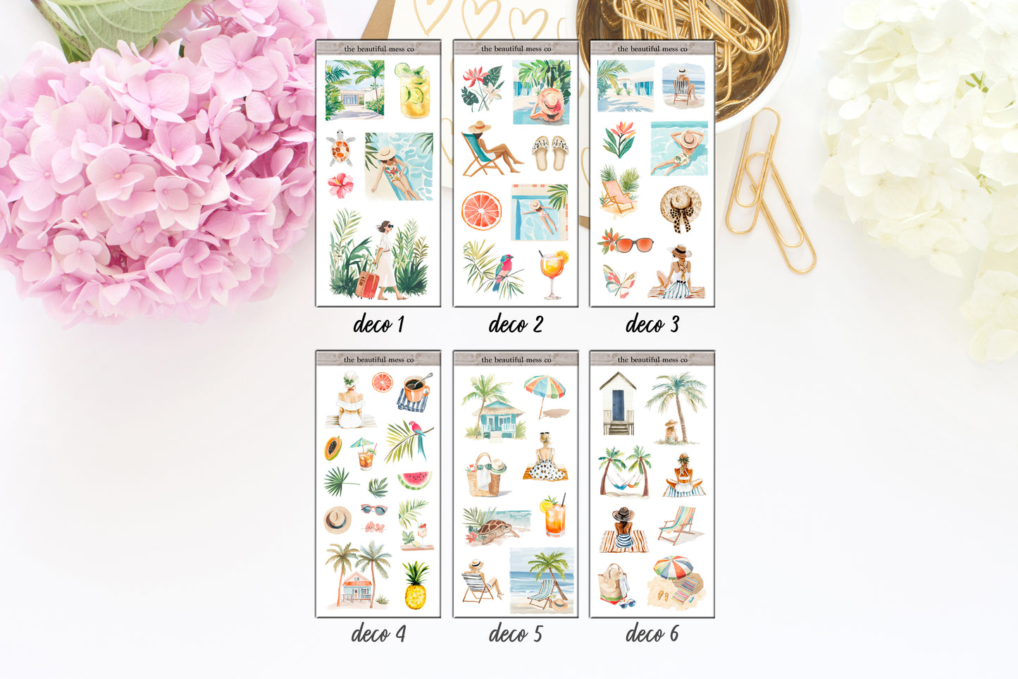 Tropical Vacation Journaling Kit