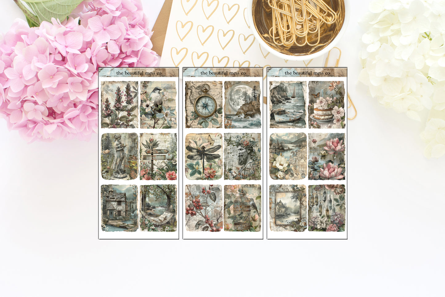 Vintage Journaling Deco Boxes