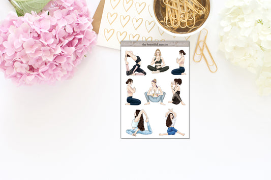 Yoga Beauties Deco